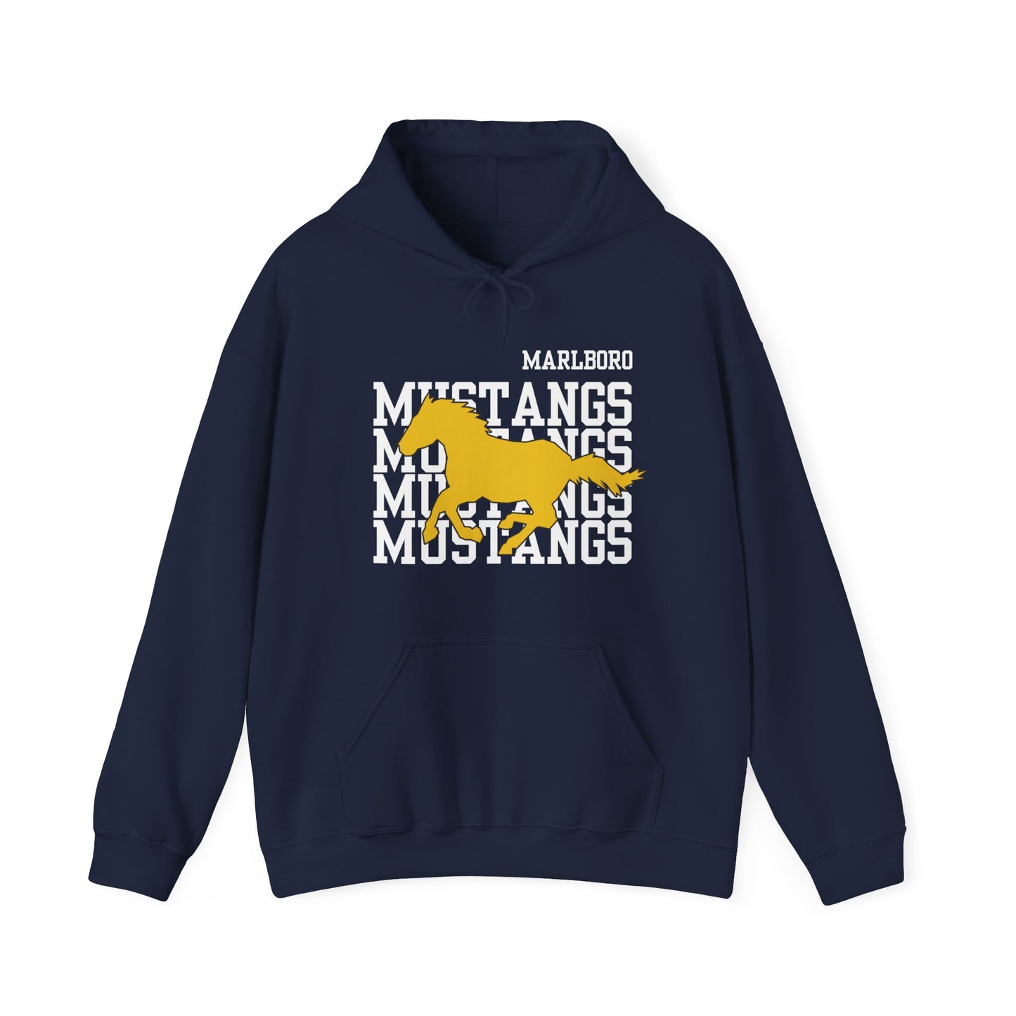Marlboro Mustangs Hoodie, Mustang