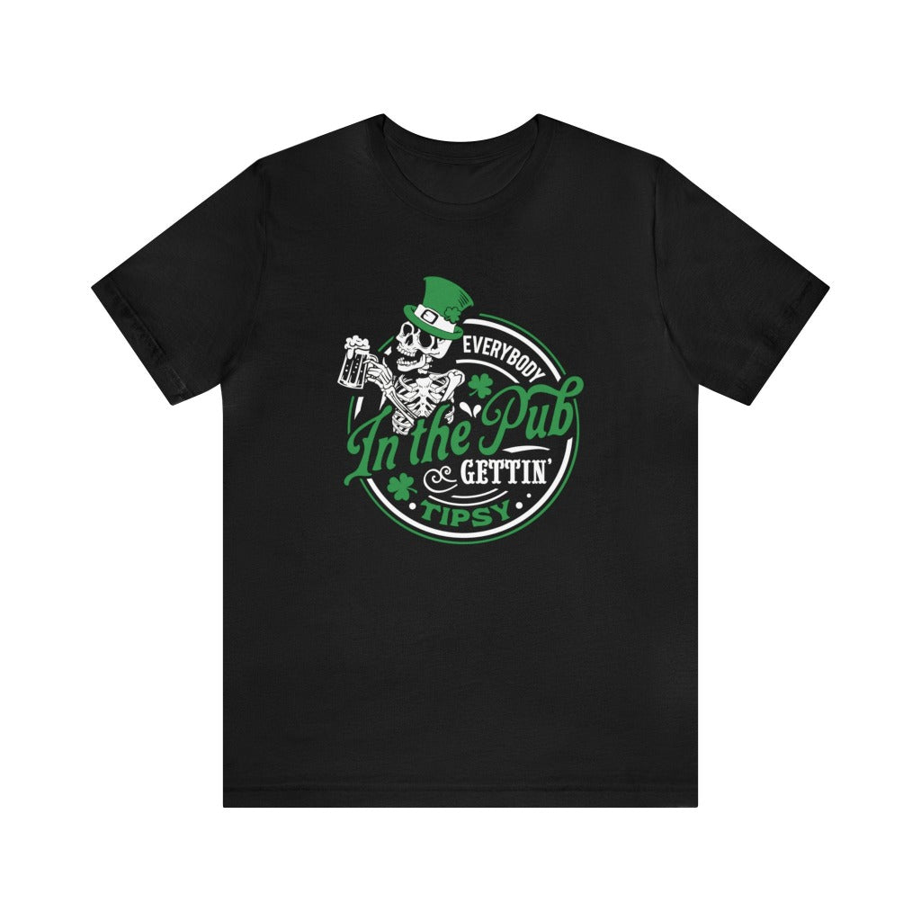 St Patrick's Day Getting Tipsy Tee Shirt