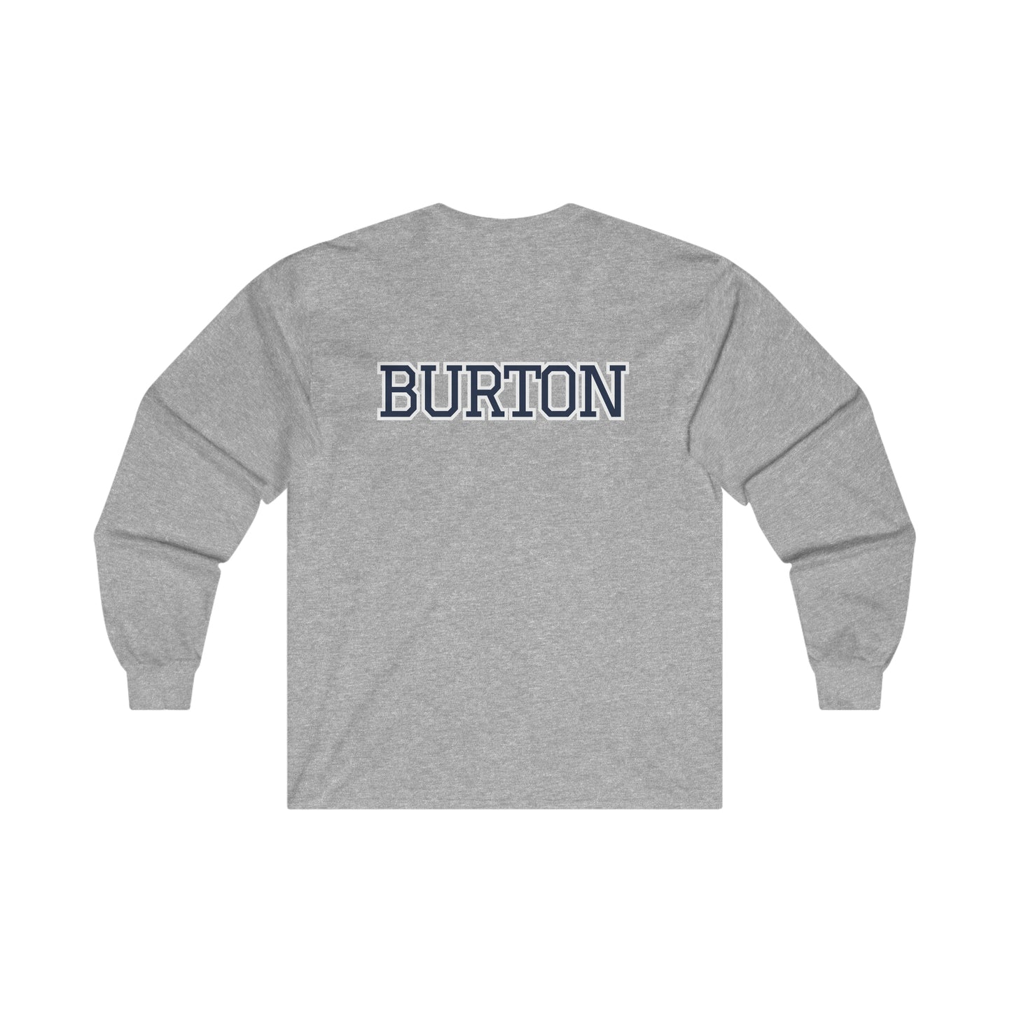 Baseball Long Sleeve Tee, Name on Back