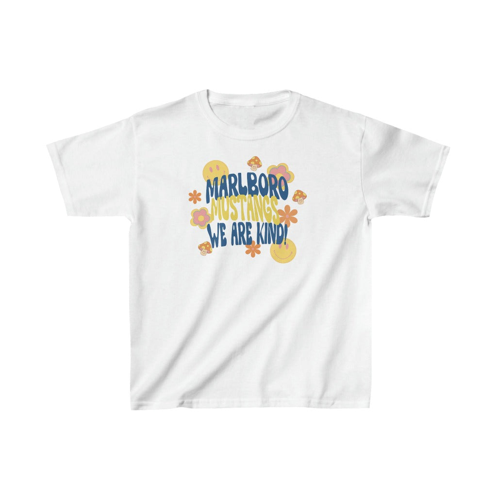 Youth Marlboro Mustangs Tee Shirt, We Are Kind