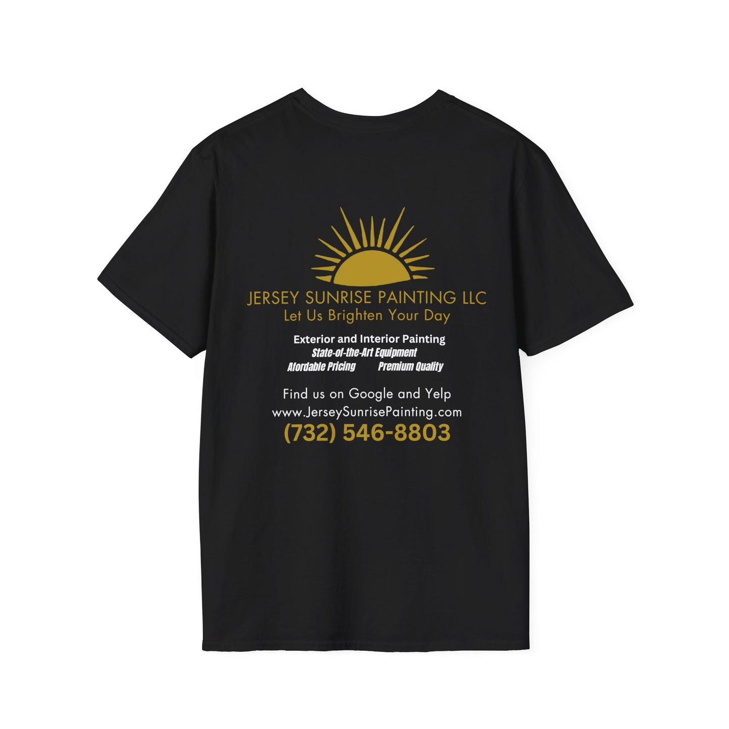 Jersey Sunshine Painting, Lightweight Tee Shirt