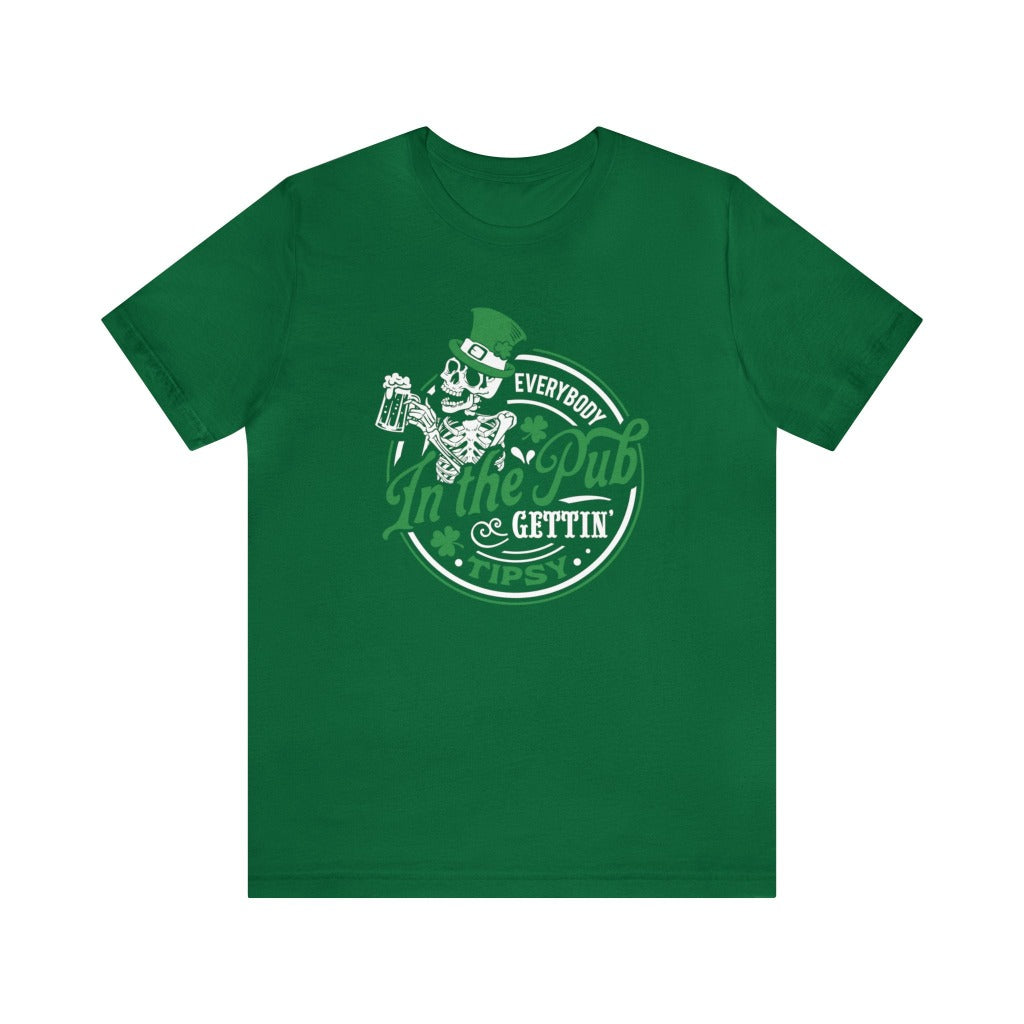 St Patrick's Day Getting Tipsy Tee Shirt
