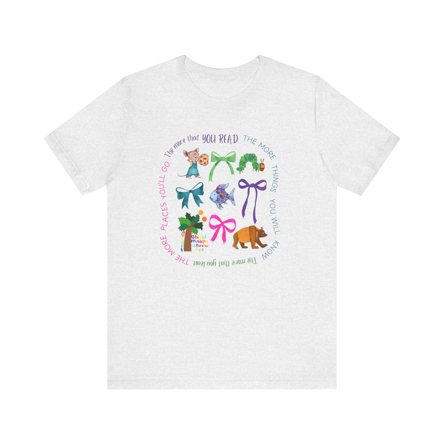 Teacher The More You Read Tee Shirt, Adult