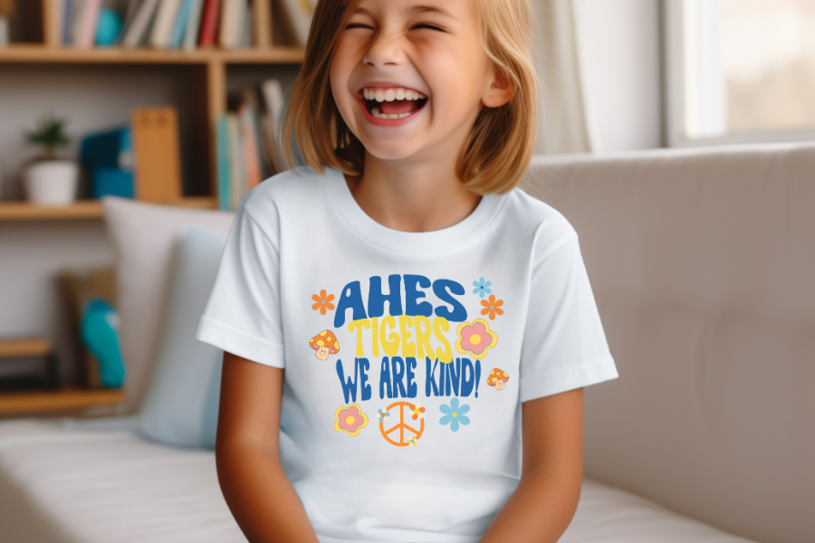 Youth AHES Tee Shirt, We are Kind Peace