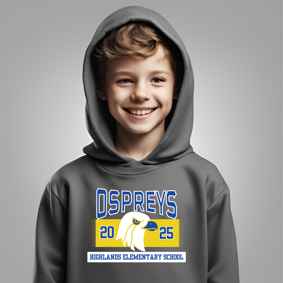 HES Ospreys 2025 Hoodie, Youth