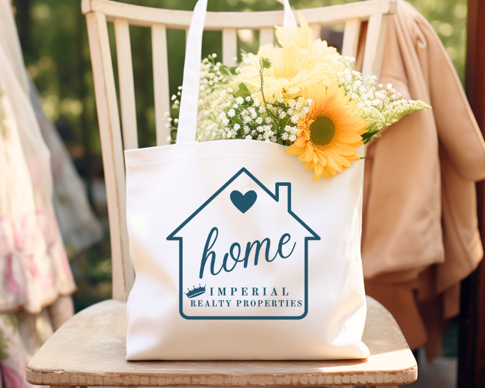 Imperial Realty Tote Bag, Home