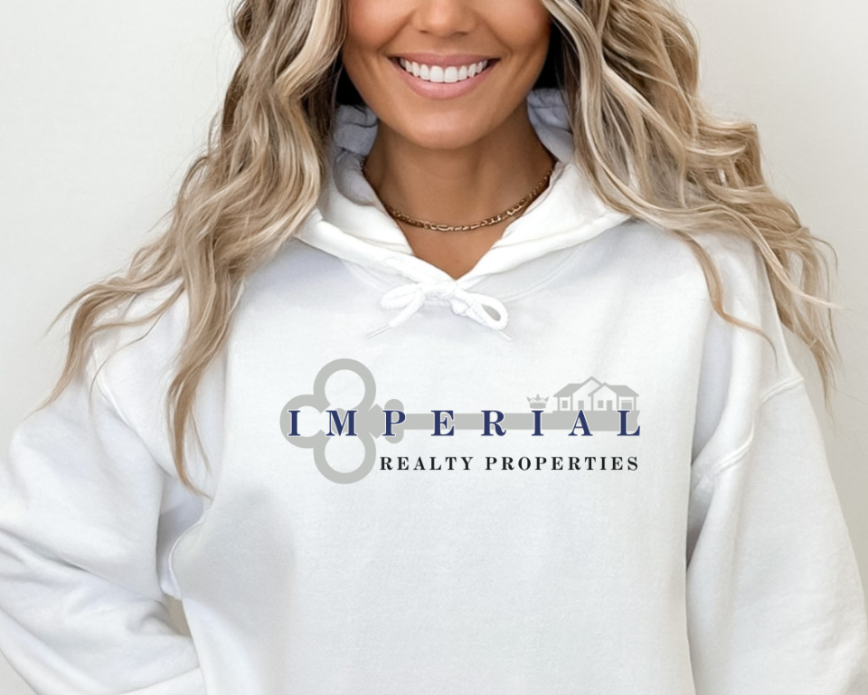 Imperial Realty Properties White Hoodie
