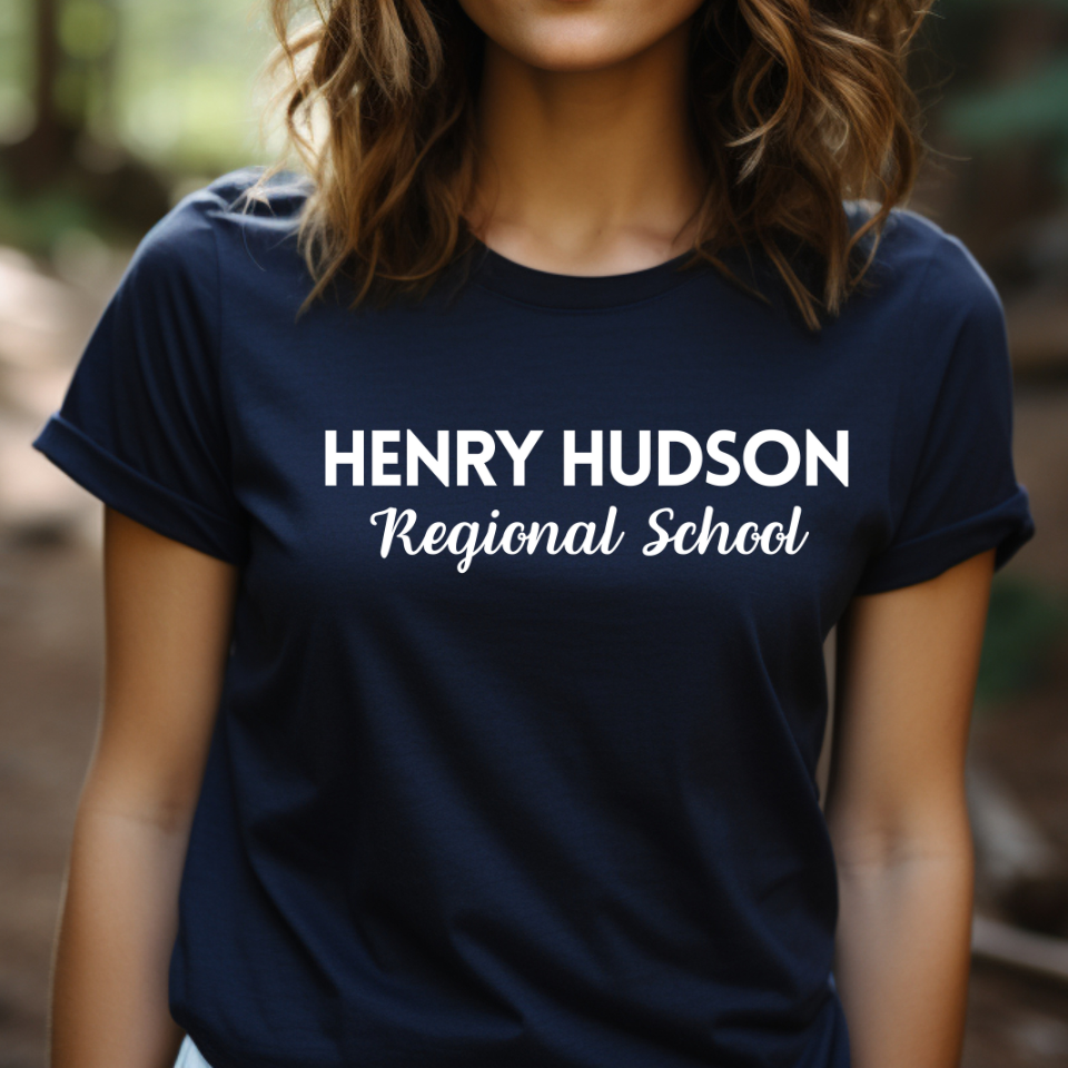 Henry Hudson Regional School Tee Shirt, Adult