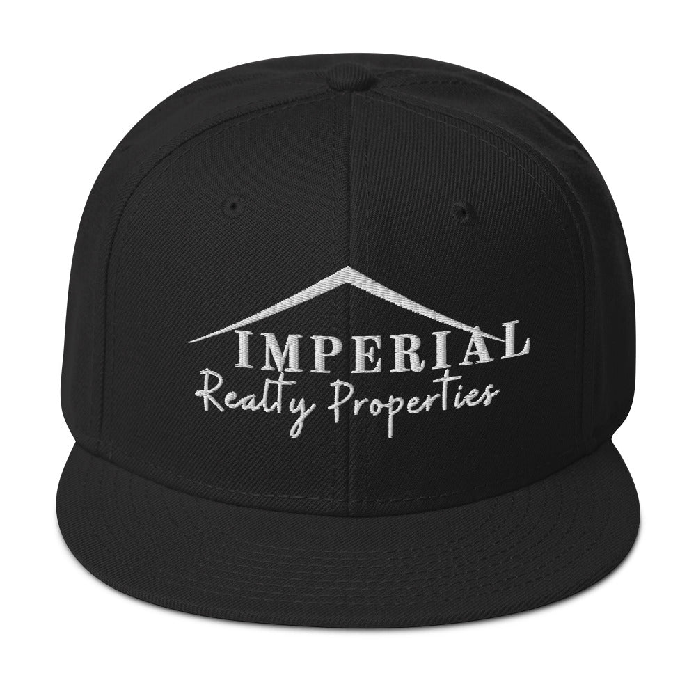Imperial Realty Properties Snapback Hat, Embroidered
