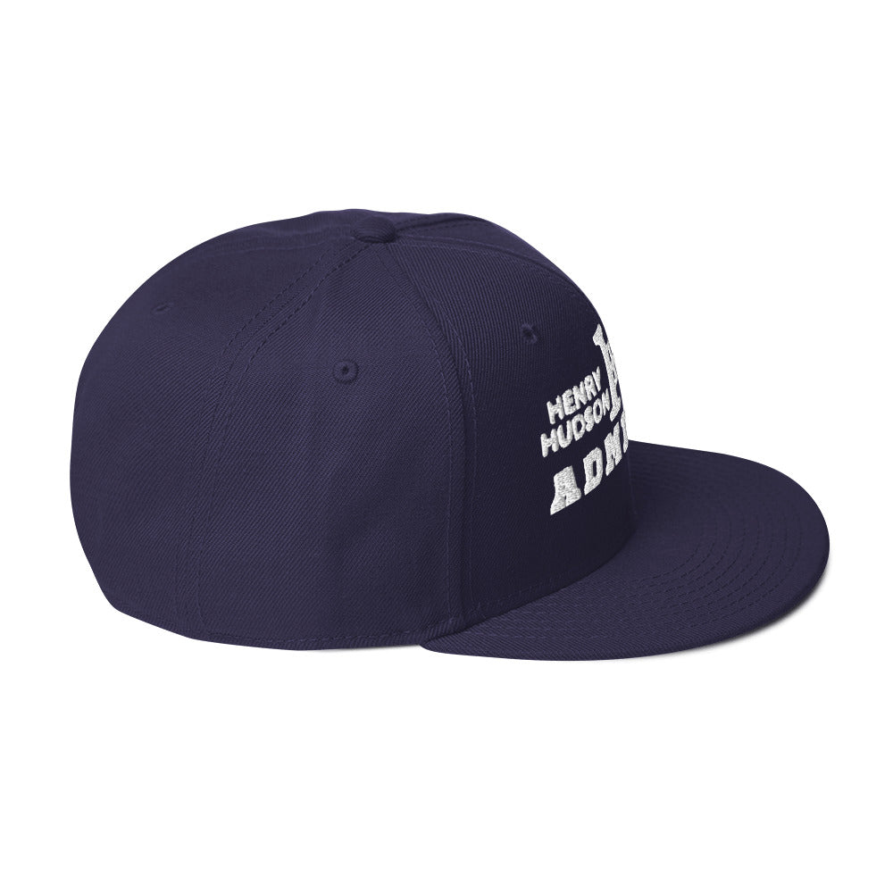Henry Hudson Snapback Hat, Embroidered