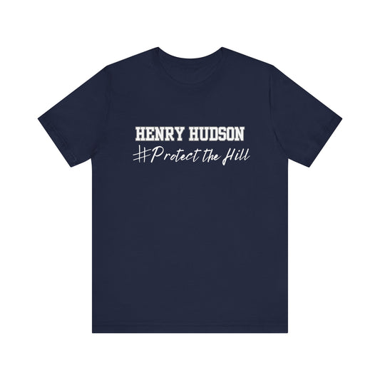 Henry Hudson Protect the Hill, Anchor down Adult tee