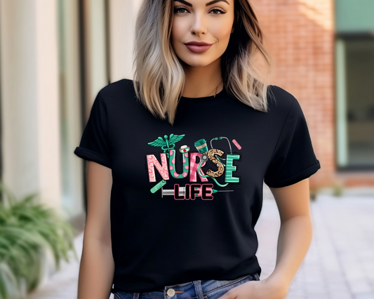 Nurse Life Tee Shirt,