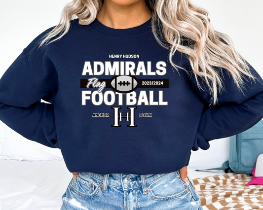 Flag Football Crewneck Sweatshirt