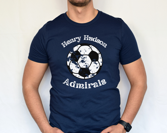 Henry Hudson Soccer Tee Shirt, Adult UNISEX
