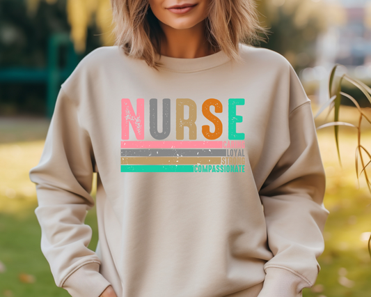 Nurse Life Crew neck Sweatshirt