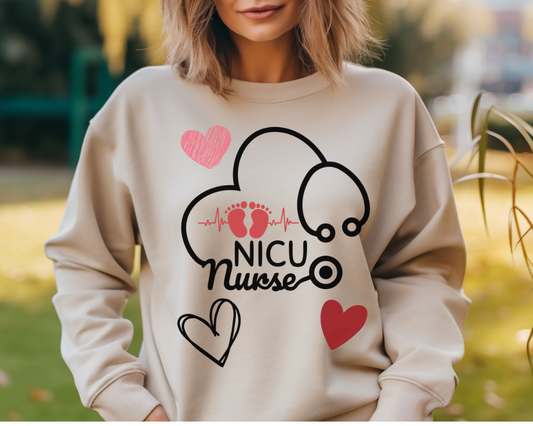 Nicu Nurse Crew neck Sweatshirt