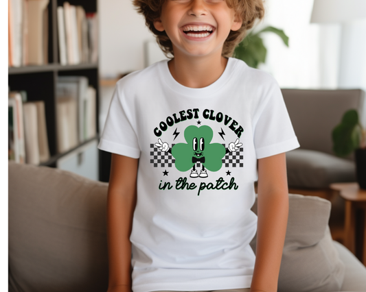 Youth Coolest Clover Tee Shirt