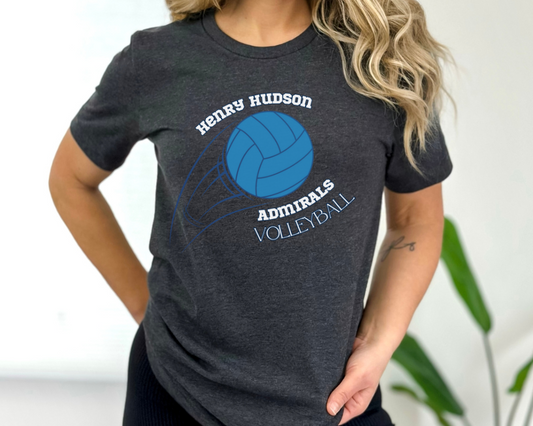 Henry Hudson, Volleyball Tee Shirt, Adult