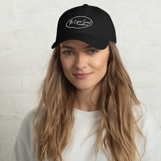 The Cigar Social Baseball Hat, Embroidered