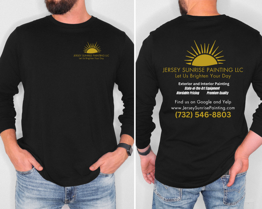 Jersey Sunrise Painting Long Sleeve Tee