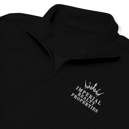 Imperial Realty Properties, Black Quarter Zip (Embroidered)