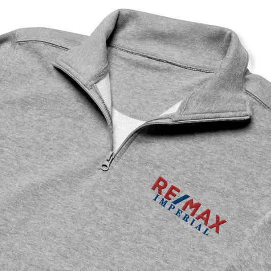 RE/MAX Imperial Grey Quarter Zip (Embroidered)