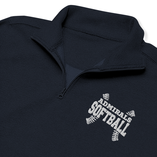 Henry Hudson Softball Quarter Zip Pullover (Embroidered)