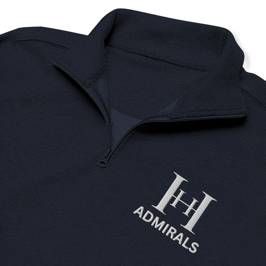 HHRS Admirals Unisex Quarter Zip Pullover (Embroidered)