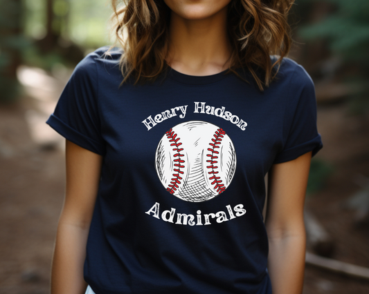 Henry Hudson Tee Shirt, Baseball